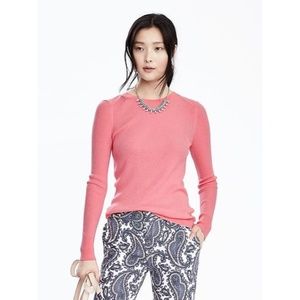 [Banana Republic] Pink Merino Wool sweater #X06